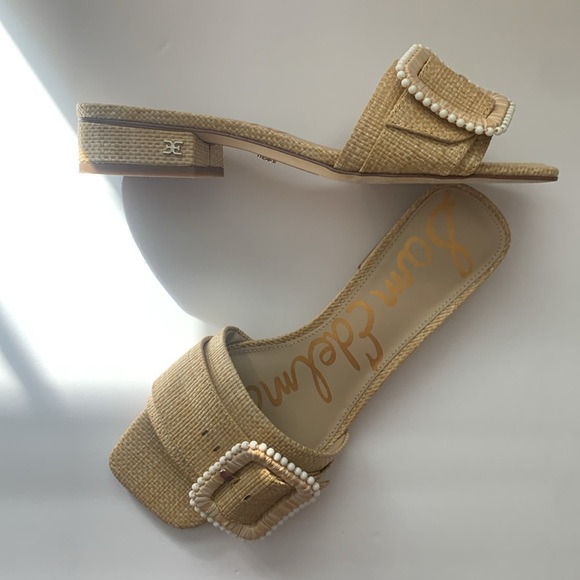 Sam Edelman Decon Beaded slide 7.5 - Picture 2 of 8